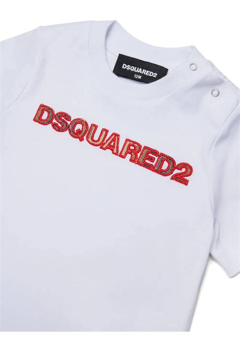T-shirt con logo DSQUARED2 JUNIOR | DQ3509 D0AJ1DQ100
